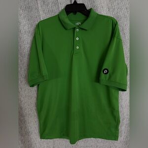 Publix Men's Employee Official Uniform Polo Green Shirt Uniform Size Medium